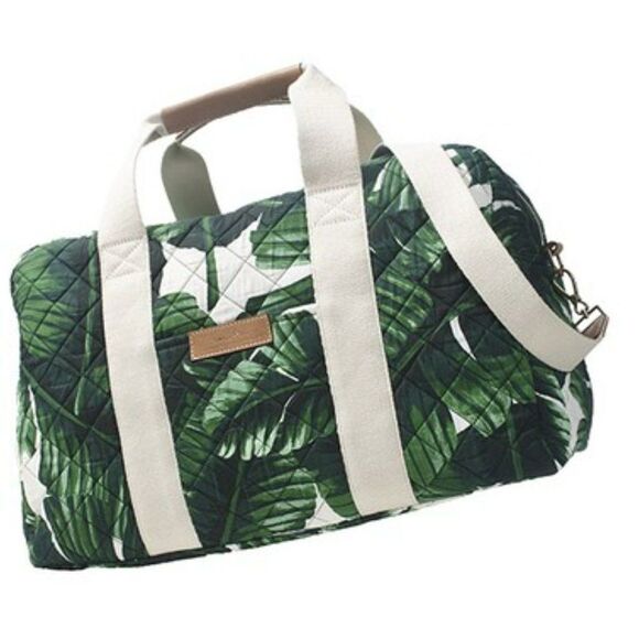 India Hicks Riviera Duffel Palm Print - Picture 3 of 4